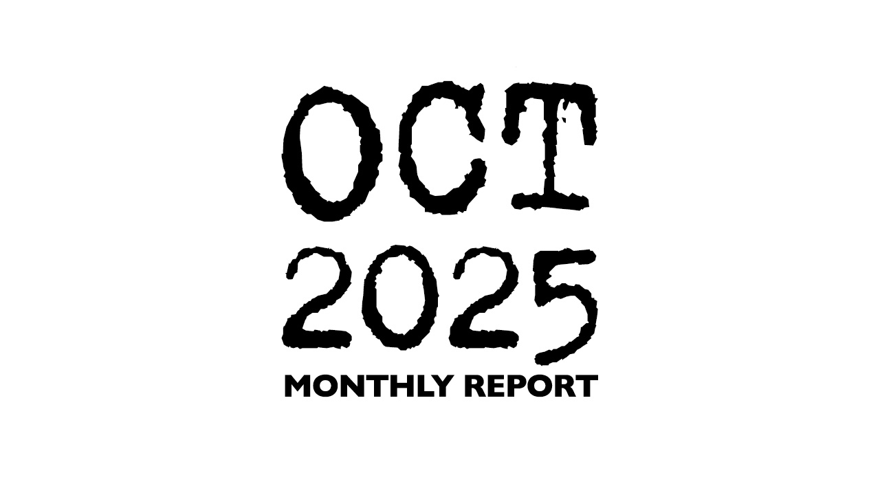 Social Media Monthly Report – October 2025